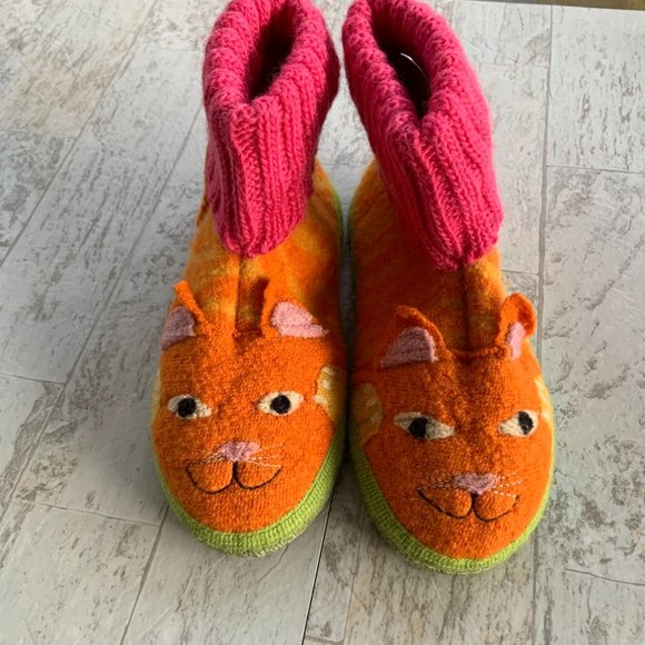 garnet hill wool slippers